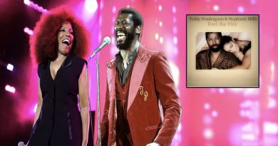 TEDDY PENDERGRASS feat. STEPHANIE MILLS – “Feel the Fire”